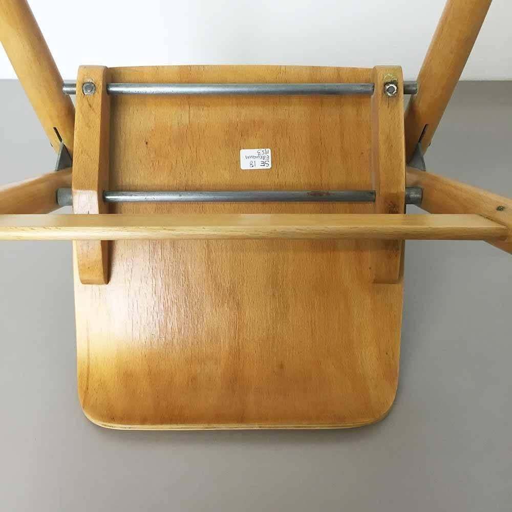 photo for sale Wooden Se18 Children's Chair By Egon Eiermann For Wilde & Spieth, Germany 1950s
