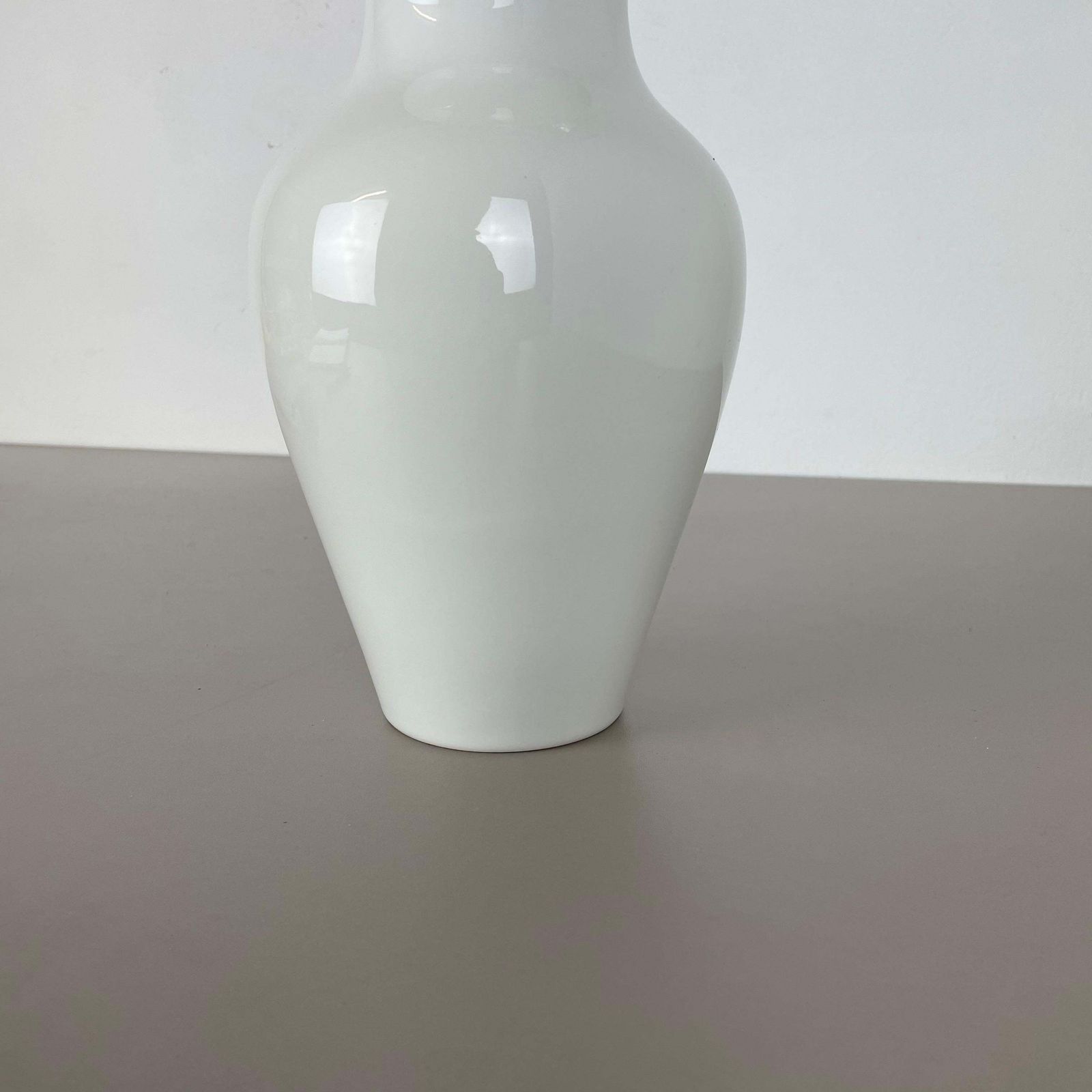 photo furniture Small Op Art Vase Porcelain German Vase By Kpm Berlin Ceramics Germany 1960
