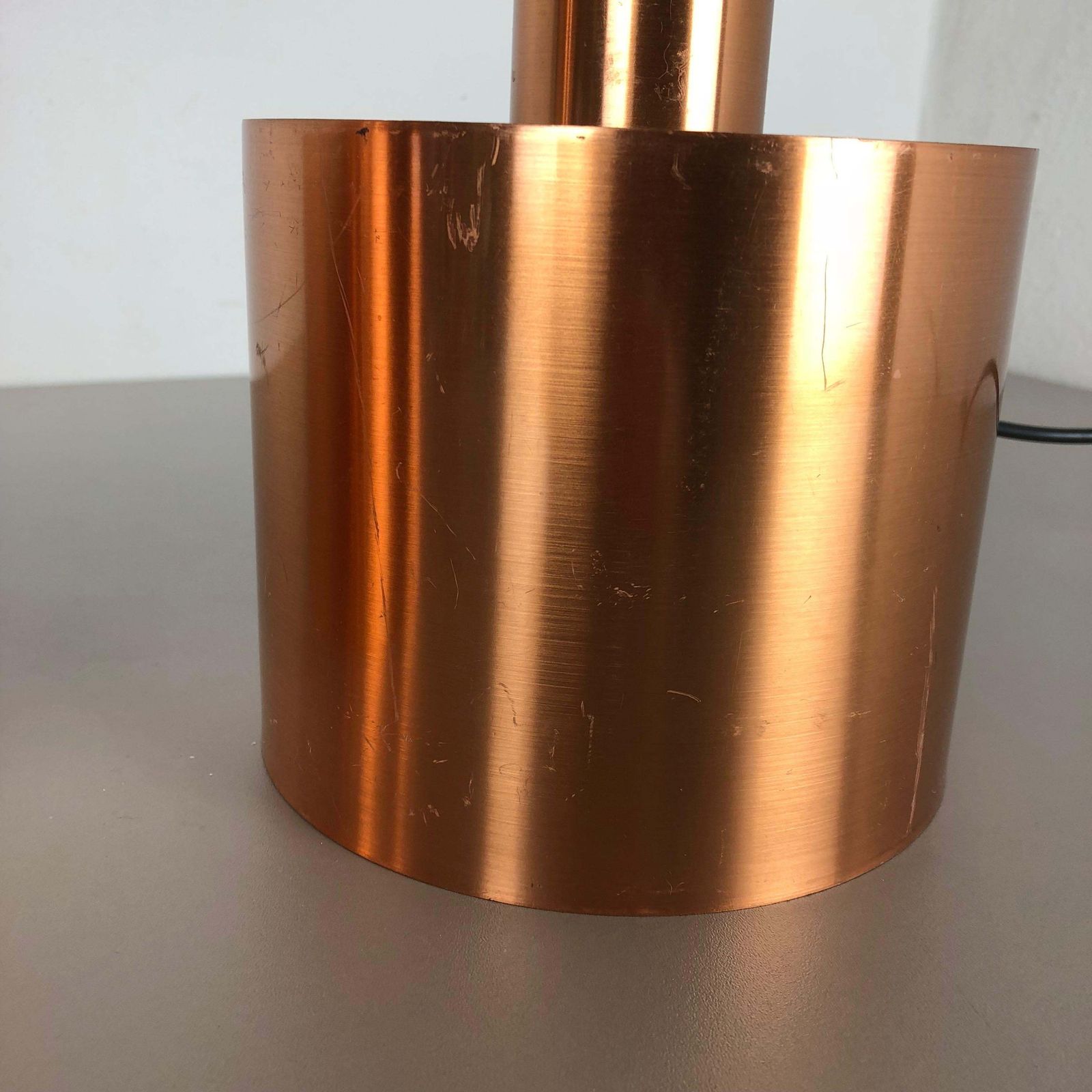 963.0 Set Of 2 "Club" Hanging Light Copper Jo Hammerborg Fog & Mørup, Denmark, 1963 photo
