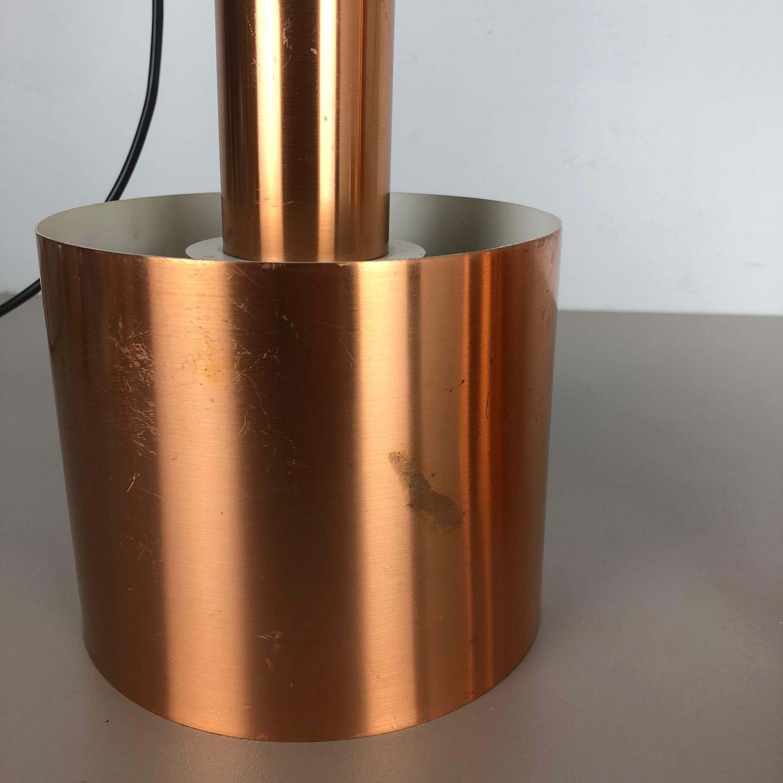photo buy Set Of 2 "Club" Hanging Light Copper Jo Hammerborg Fog & Mørup, Denmark, 1963