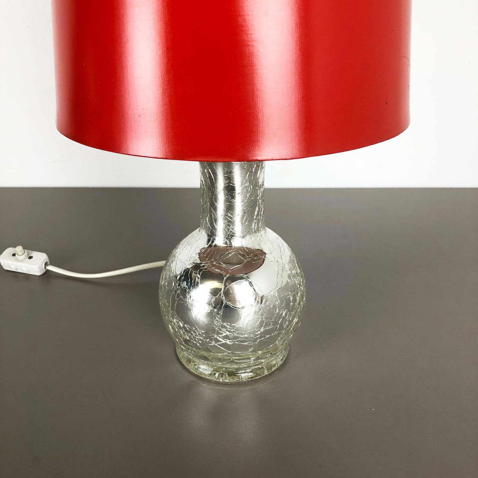 Glass Table Light By Uno & östen Kristiansson For Luxus Vittsjö, Sweden, 1970s photo 753.0