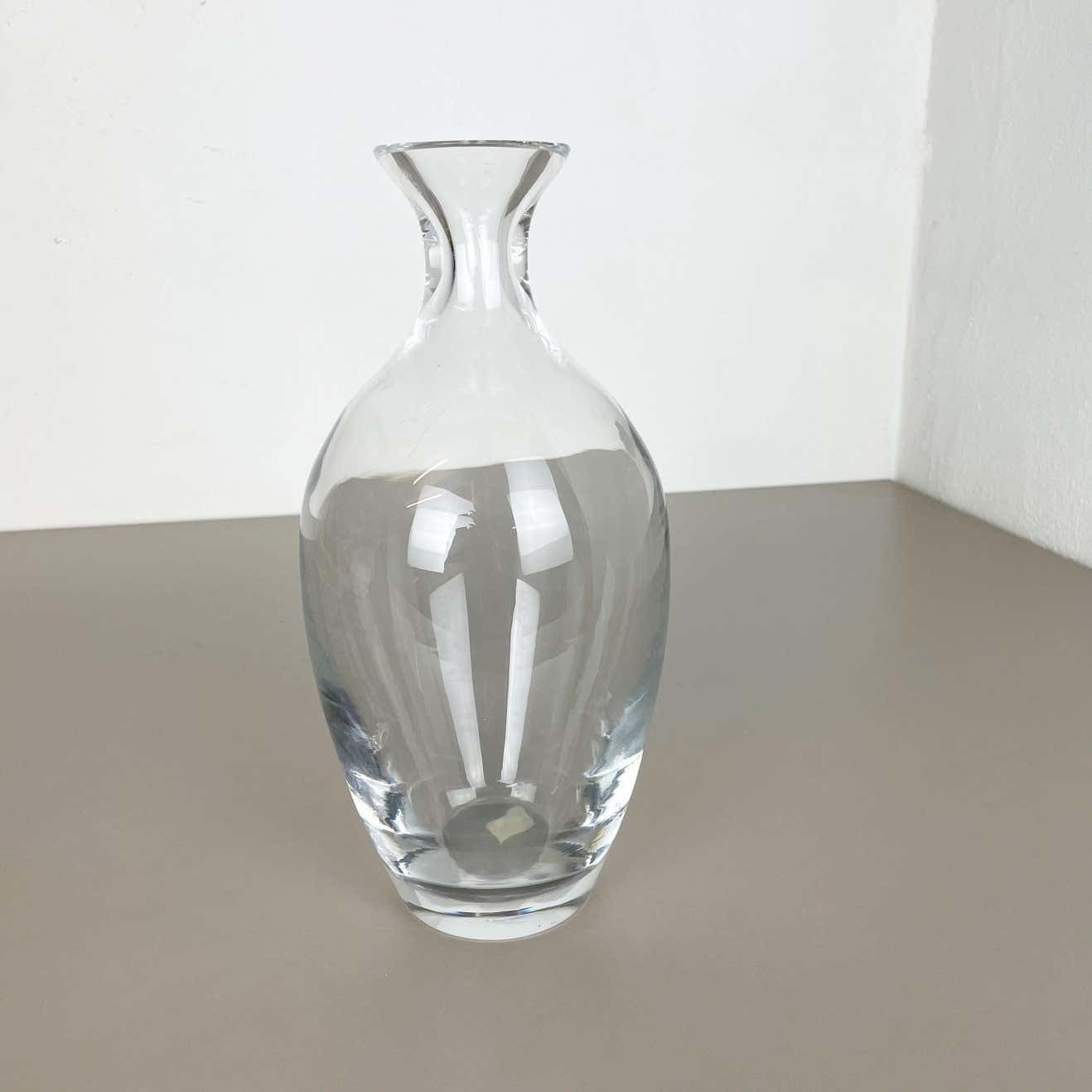 Extra Large 2.5kg Lucid Vase Murano Vetri Glass Cenedese Vetri, Italy, 1970 photo for sale