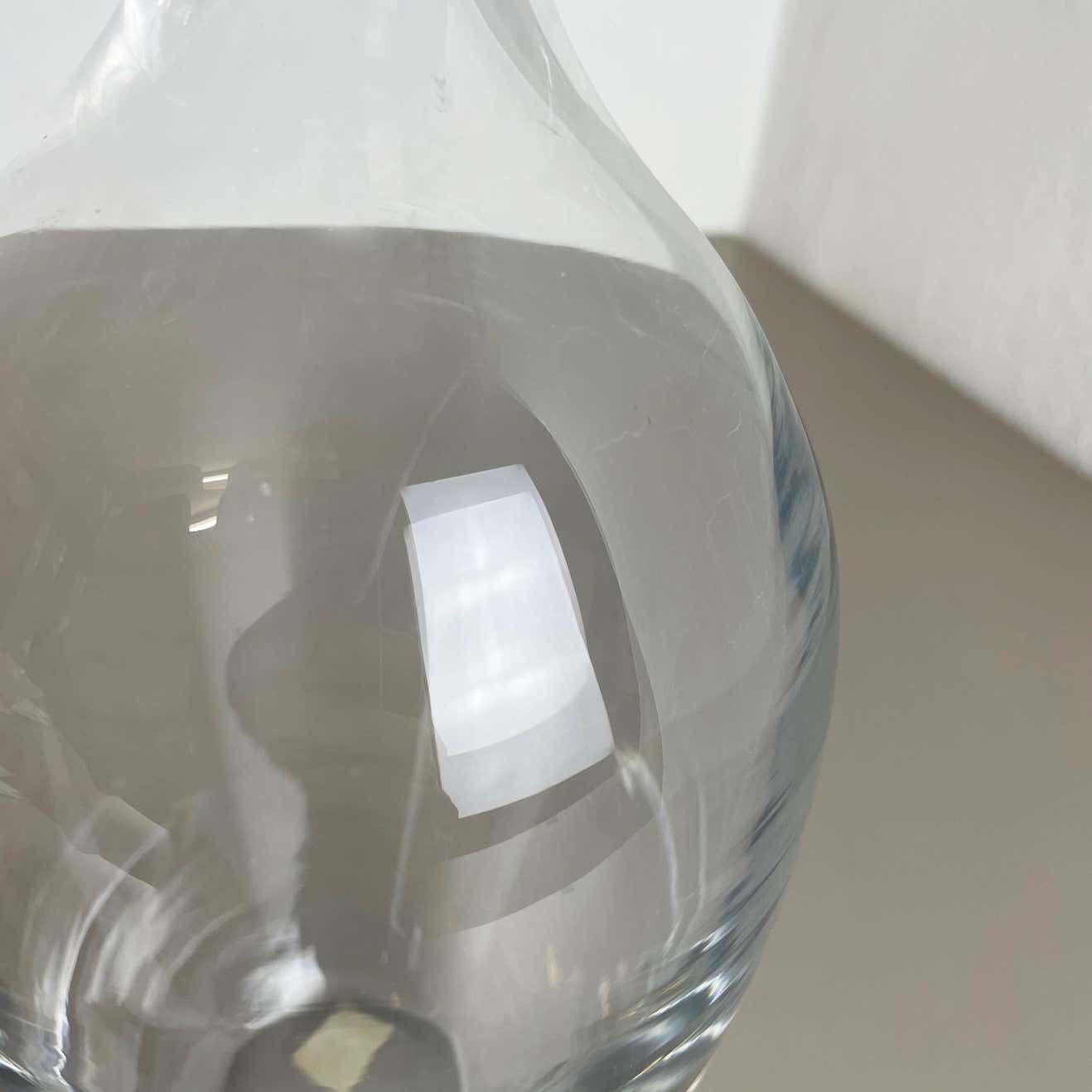 Extra Large 2.5kg Lucid Vase Murano Vetri Glass Cenedese Vetri, Italy, 1970 photo buy
