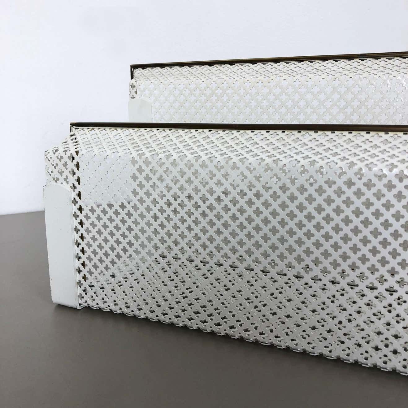 1960s French Matégot Style Brass Wall Board "Rigituelle", Mid Century Modern photo vintage