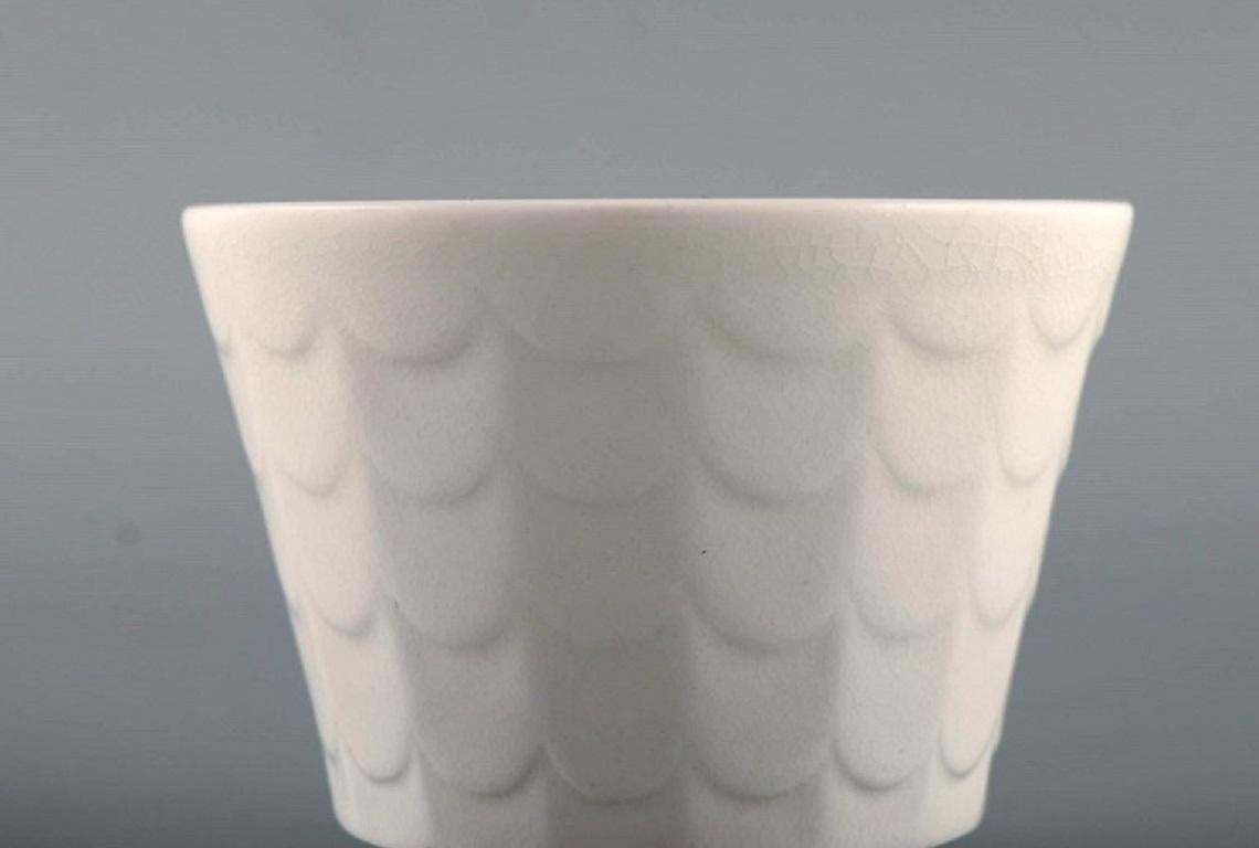 Wilhelm Kåge For Gustavsberg, Six Flower Pot Covers In Porcelain photo Home Decor