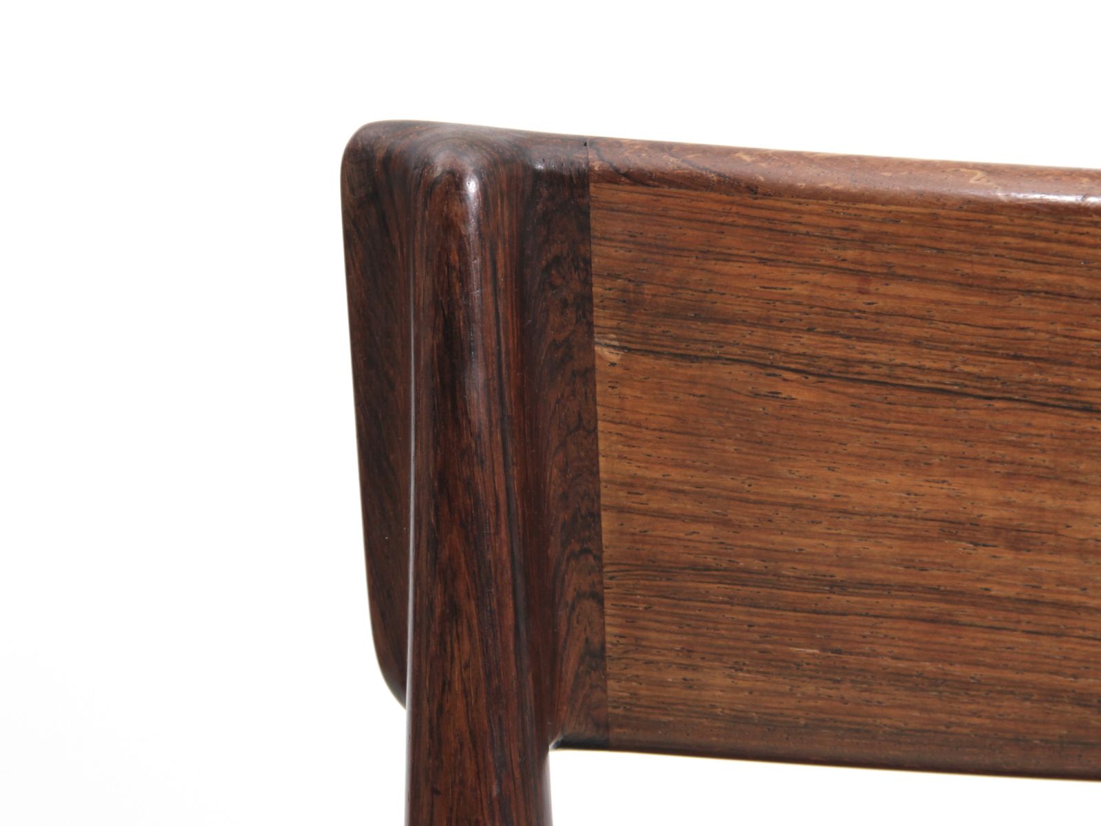 Mid Century  Modern Scandinavian Set Of 4 Chairs In Teak By Harry Rosengren Hansen photo for sale