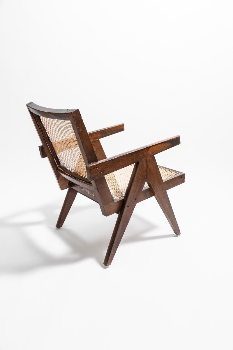 "Easy Chair" In Sissoo By Pierre Jeanneret C.1955 photo vinterior