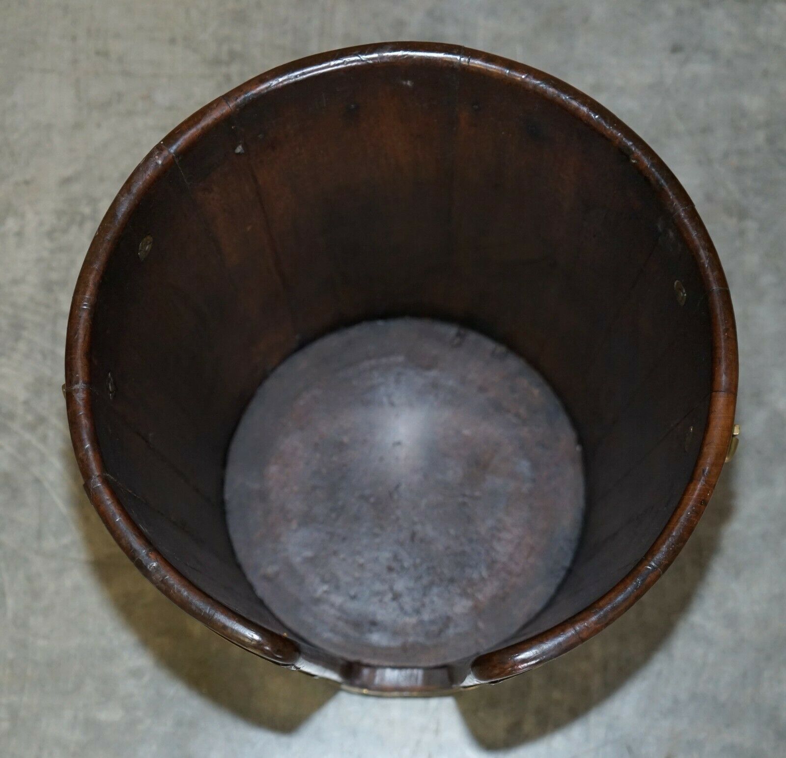 Large Pair Of George III 1760 Plate Or Peat Military Buckets Georgian photo Home Decor