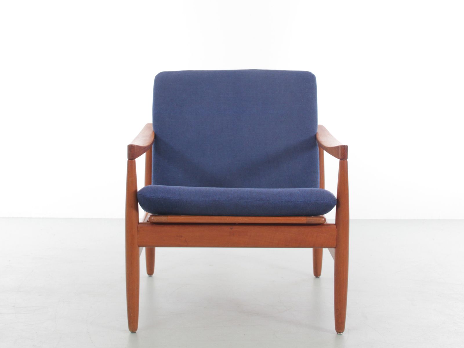 Mid Century  Modern Pair Of Lounge Chairs In Teak By Skive Møbelfabrik photo Furniture