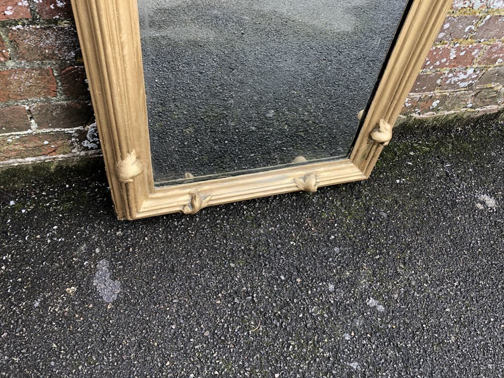 A Superb Large Antique French 19th Century Carved Wood And Gesso Orignal Gilt Pier Mirror photo 1295.0