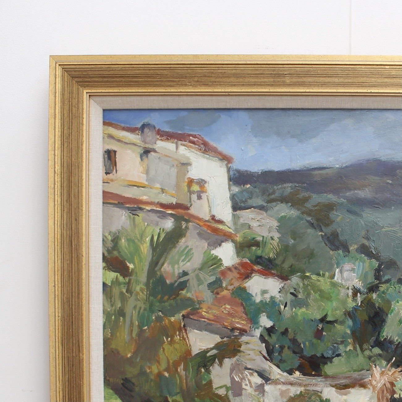 'The Valley In Biot Côtes D'azur' By Lucien Martial (Circa 1960s) photo Art