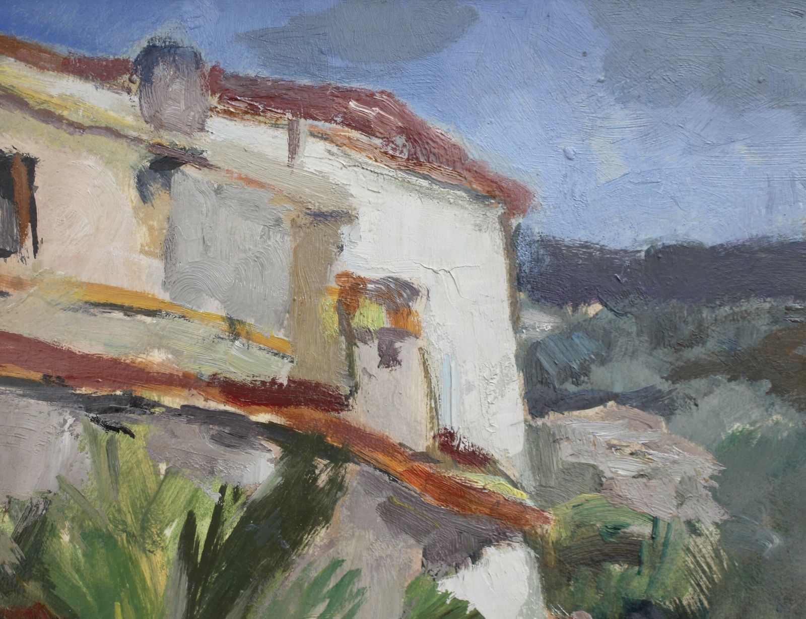 'The Valley In Biot Côtes D'azur' By Lucien Martial (Circa 1960s) photo 1900.0