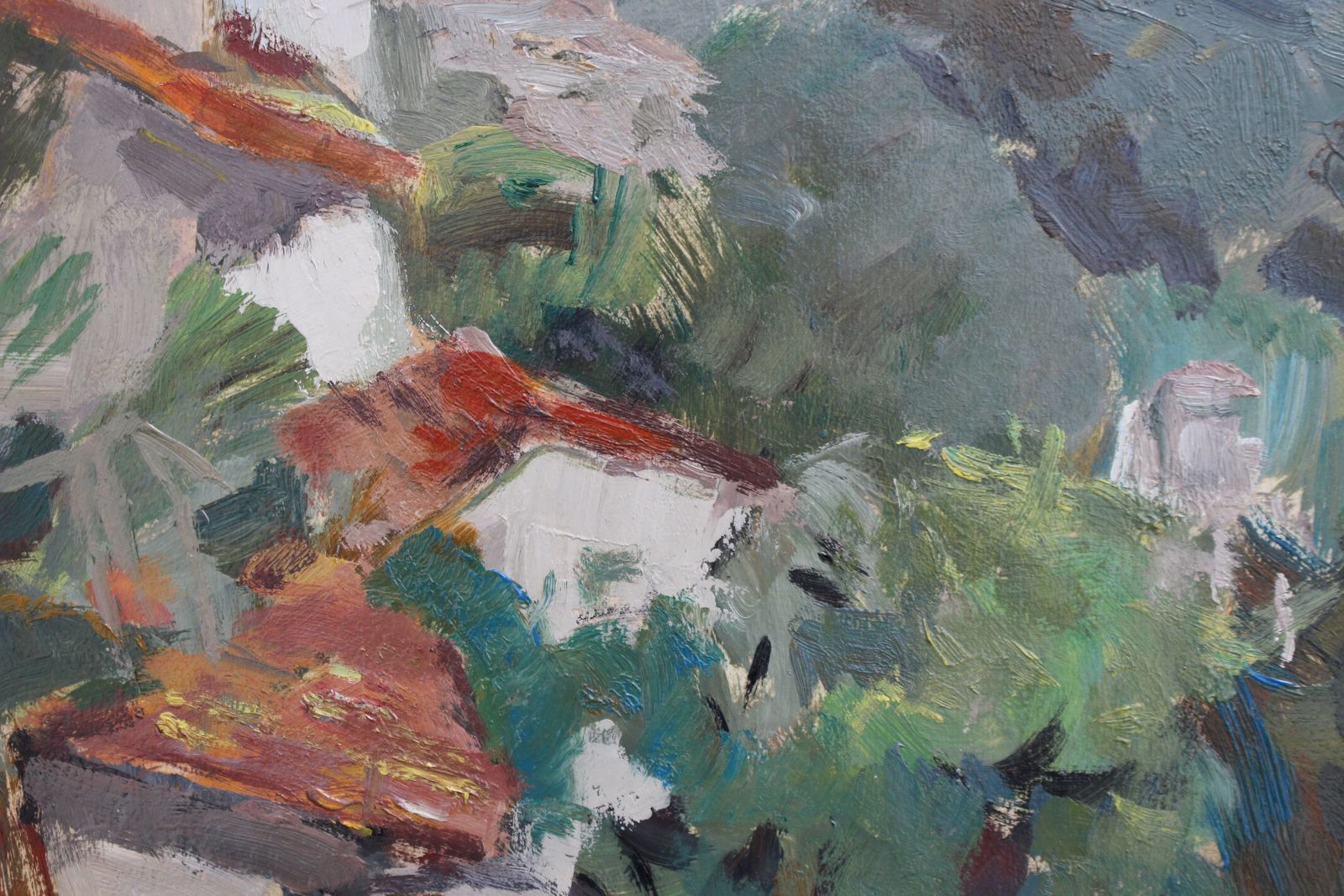 photo vinterior 'The Valley In Biot Côtes D'azur' By Lucien Martial (Circa 1960s)