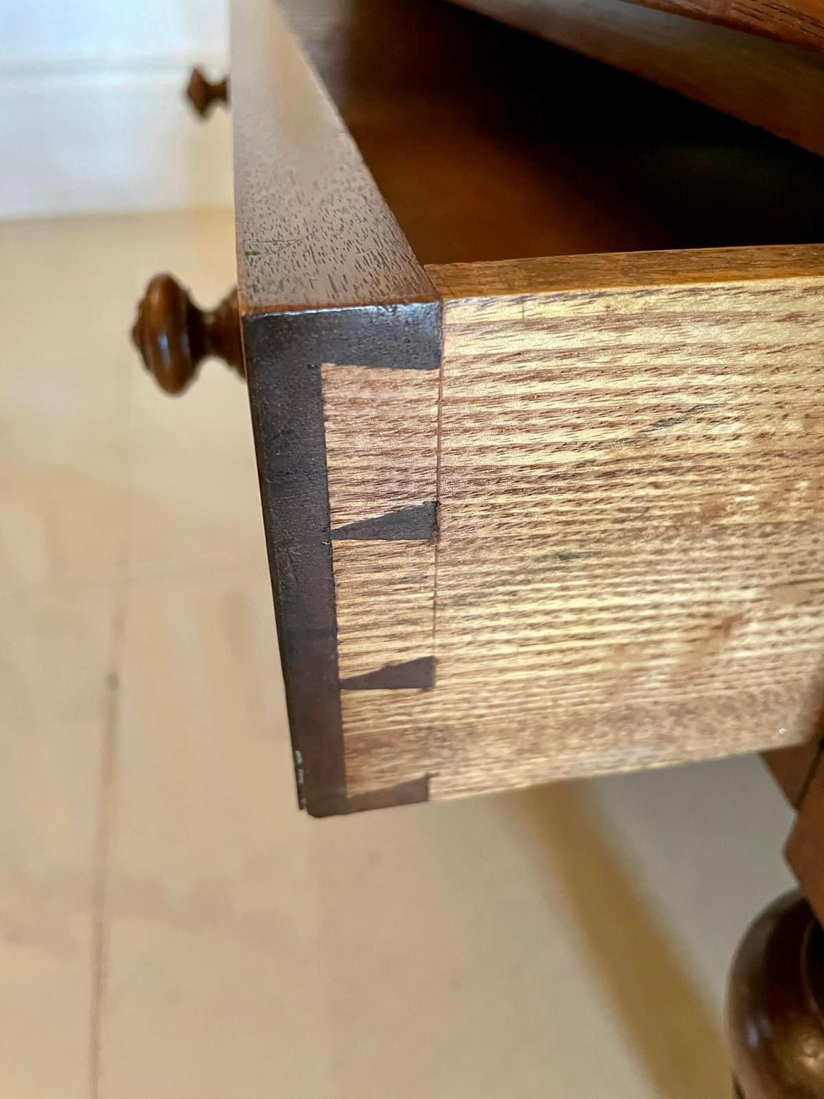 photo for sale Quality Antique Victorian Figured Walnut Canterbury