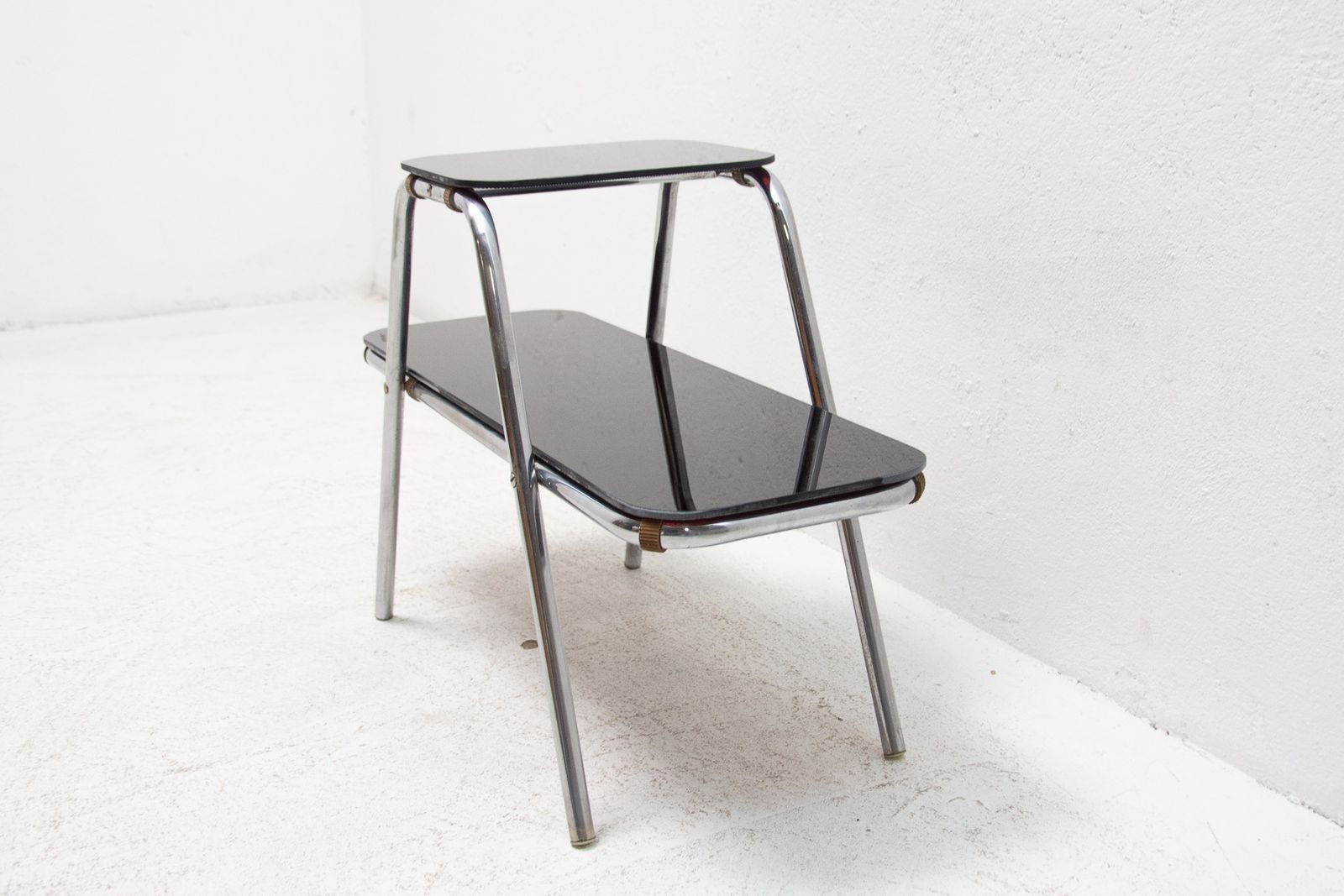 Bauhaus Tubular Steel Flower Stand, 1930´S, Central Europe photo vintage