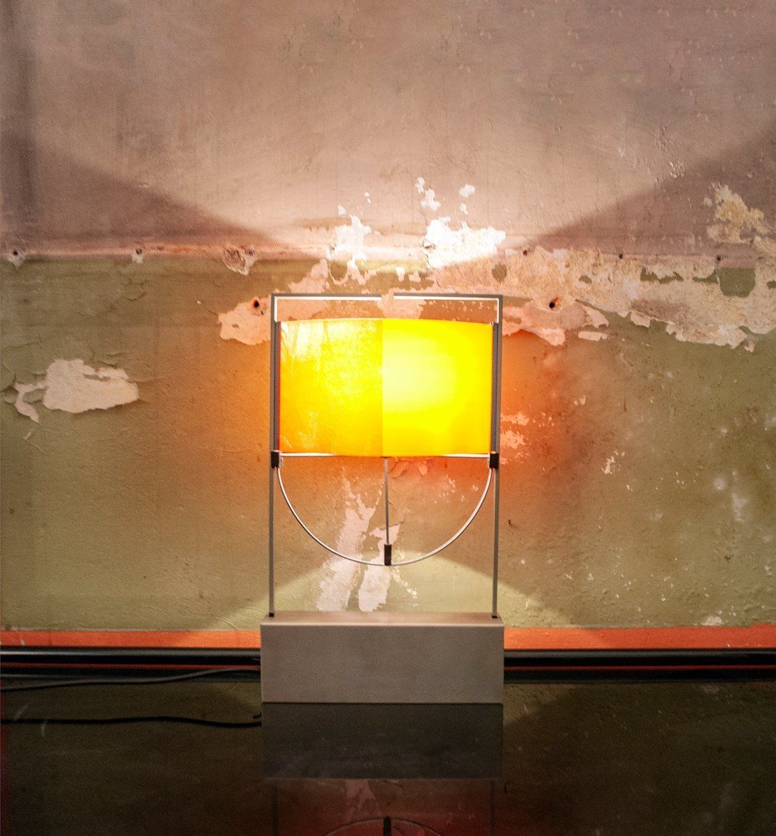 Deconstructivist Table Lamp, Italy, 1990s photo furniture