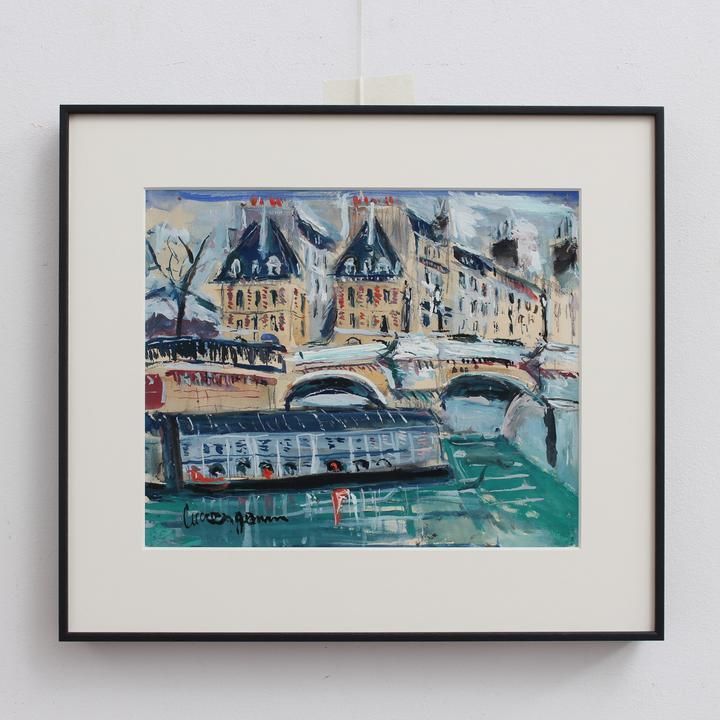 Le Pont Neuf Paris By Lucien Génin (Circa 1930s)