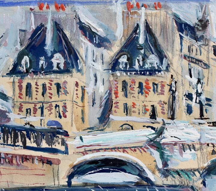 Le Pont Neuf Paris By Lucien Génin (Circa 1930s) photo buy