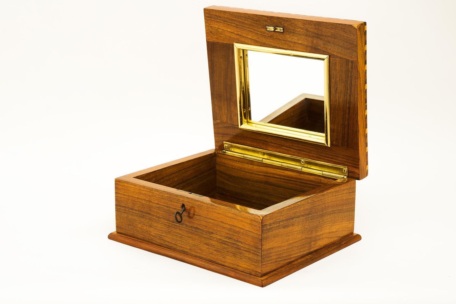 Jewelry Box Circa 1950s, Brass photo Home Decor