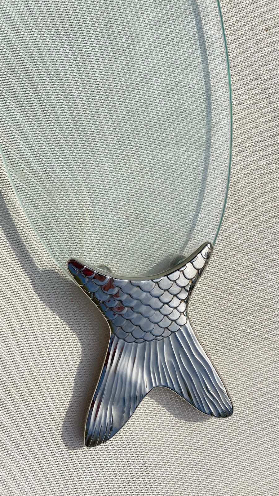 Trivet In Metal And Glass France 1970 photo Home Decor