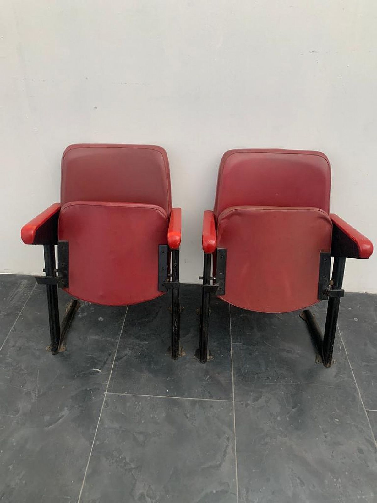 Pair Of Cinema Armchairs By Rima 70s photo vinterior