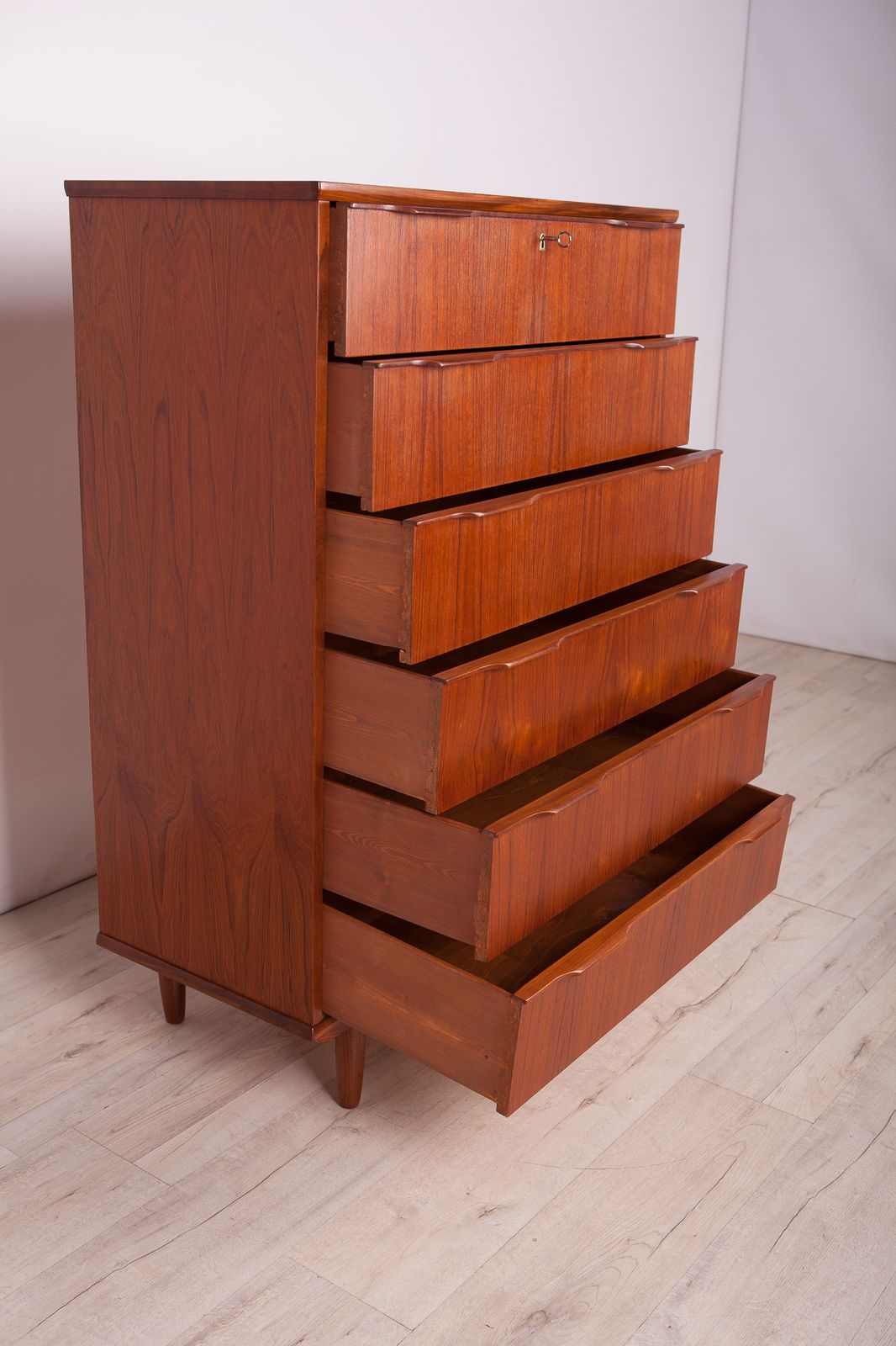 1230.0 Mid Century Danish Teak Dresser, 1960s photo