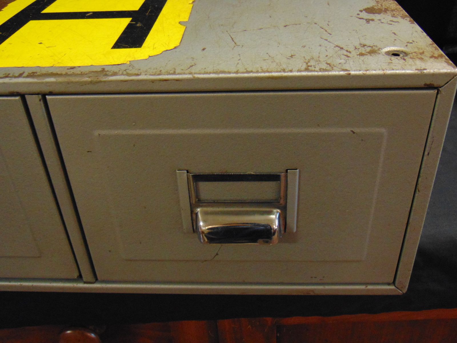 Industrial Bank Of 2 Index Card Filing Drawer photo 95.0