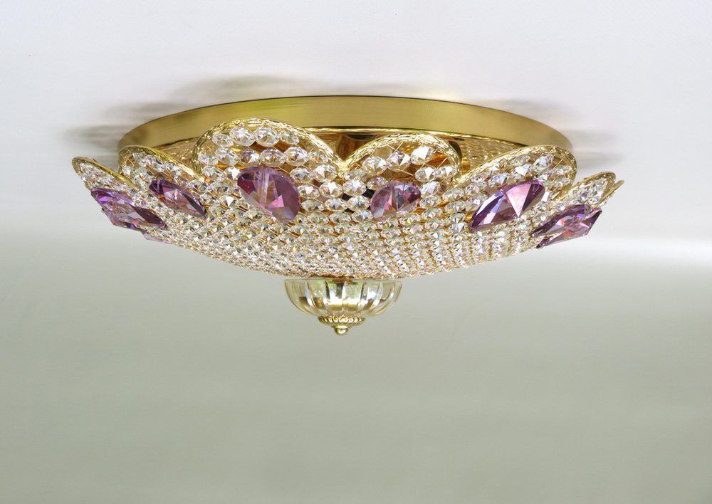 Large Ceiling Light From Palwa, 1970s