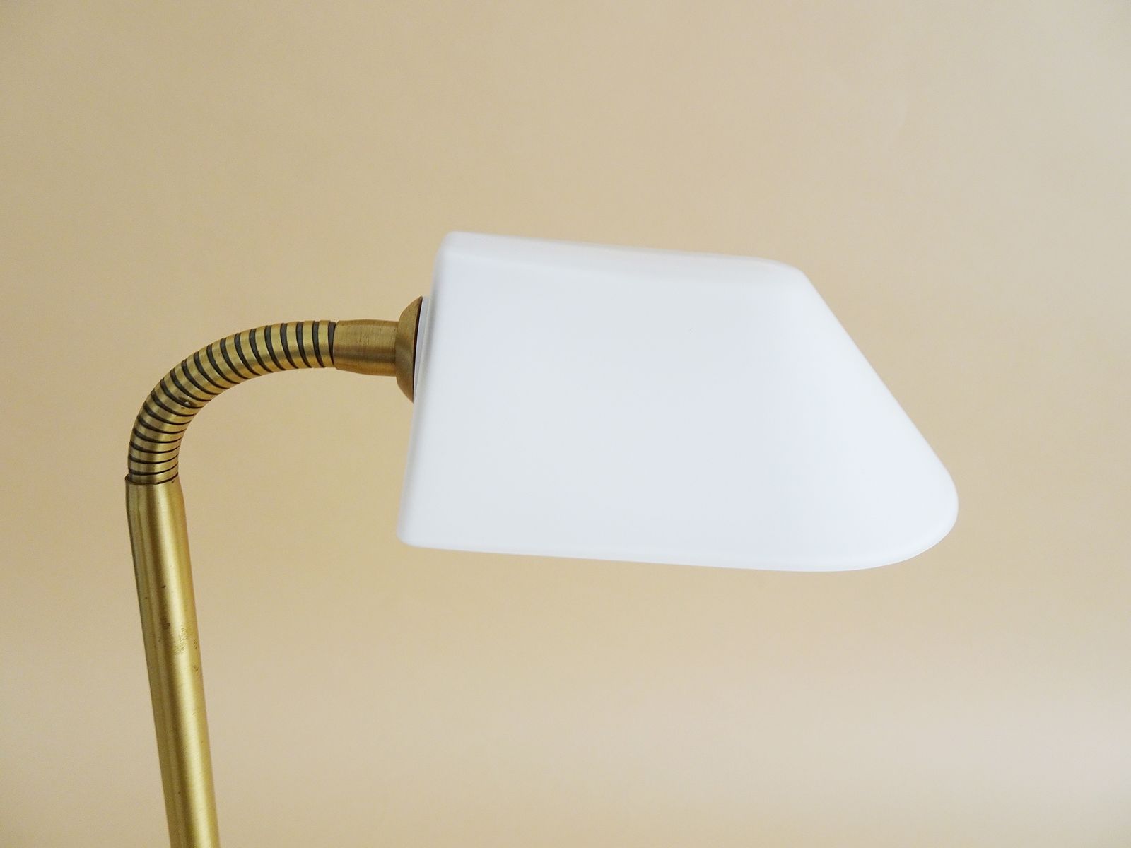 110.0 Table Lamp By Bankamp Leuchten Made Of Brass And Frosted Glass photo