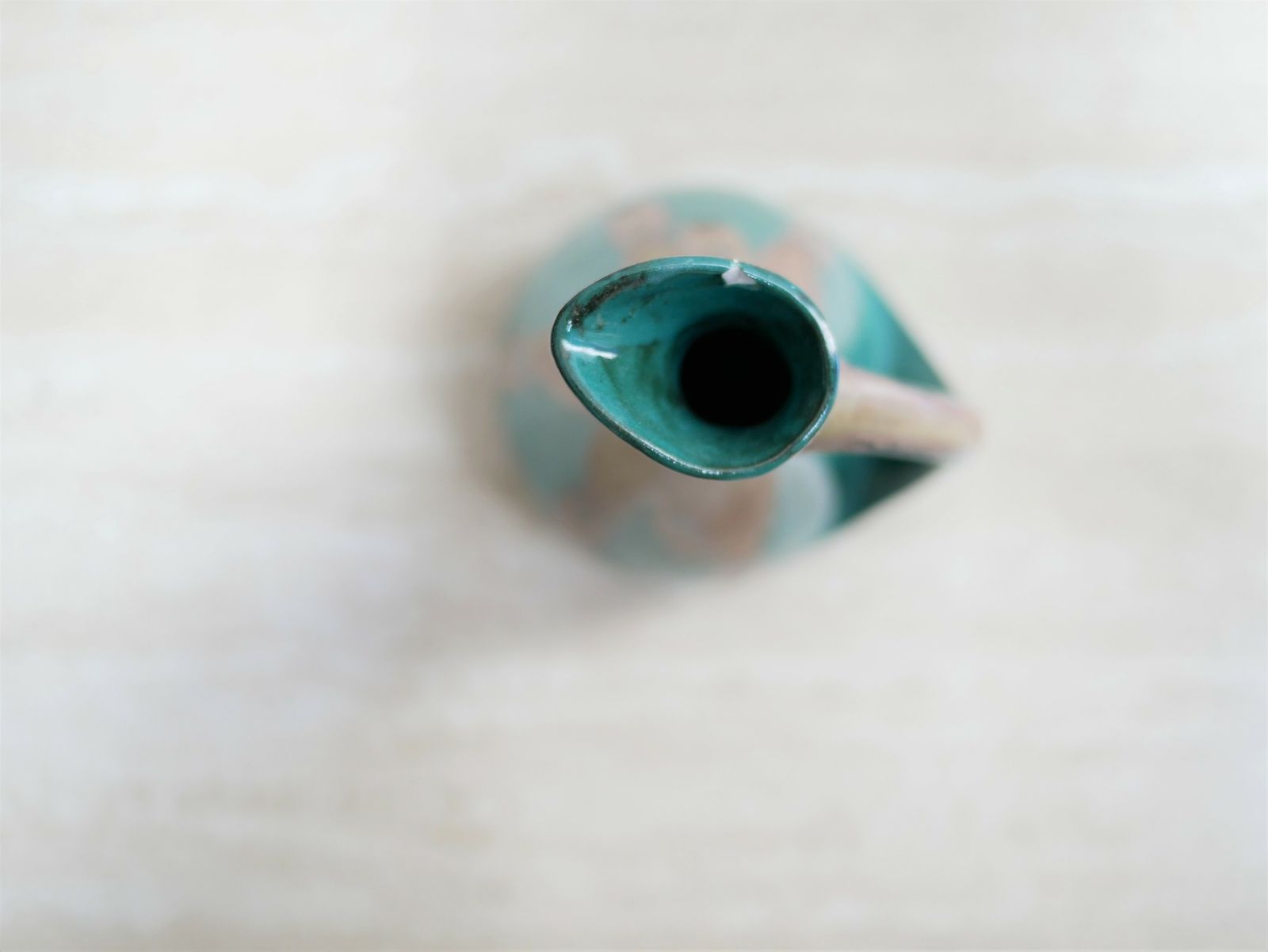 photo for sale Ceramic Liqueur Decanter By The Denbac Manufacture