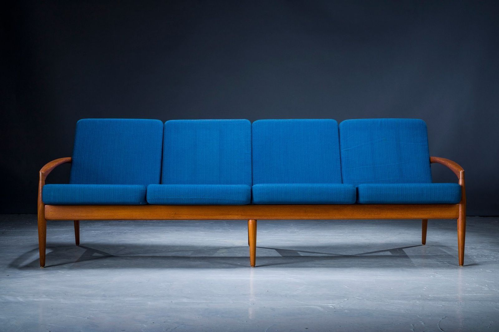 Model 121 Paper Knife Easy Chair And Sofa By Kai Kristiansen For Magnus Olesen, 1960s, photo 4800.0