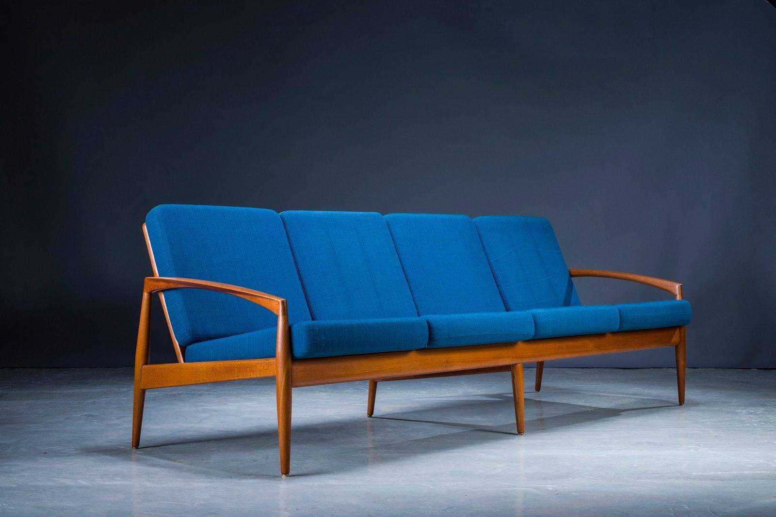 Model 121 Paper Knife Easy Chair And Sofa By Kai Kristiansen For Magnus Olesen, 1960s, photo buy