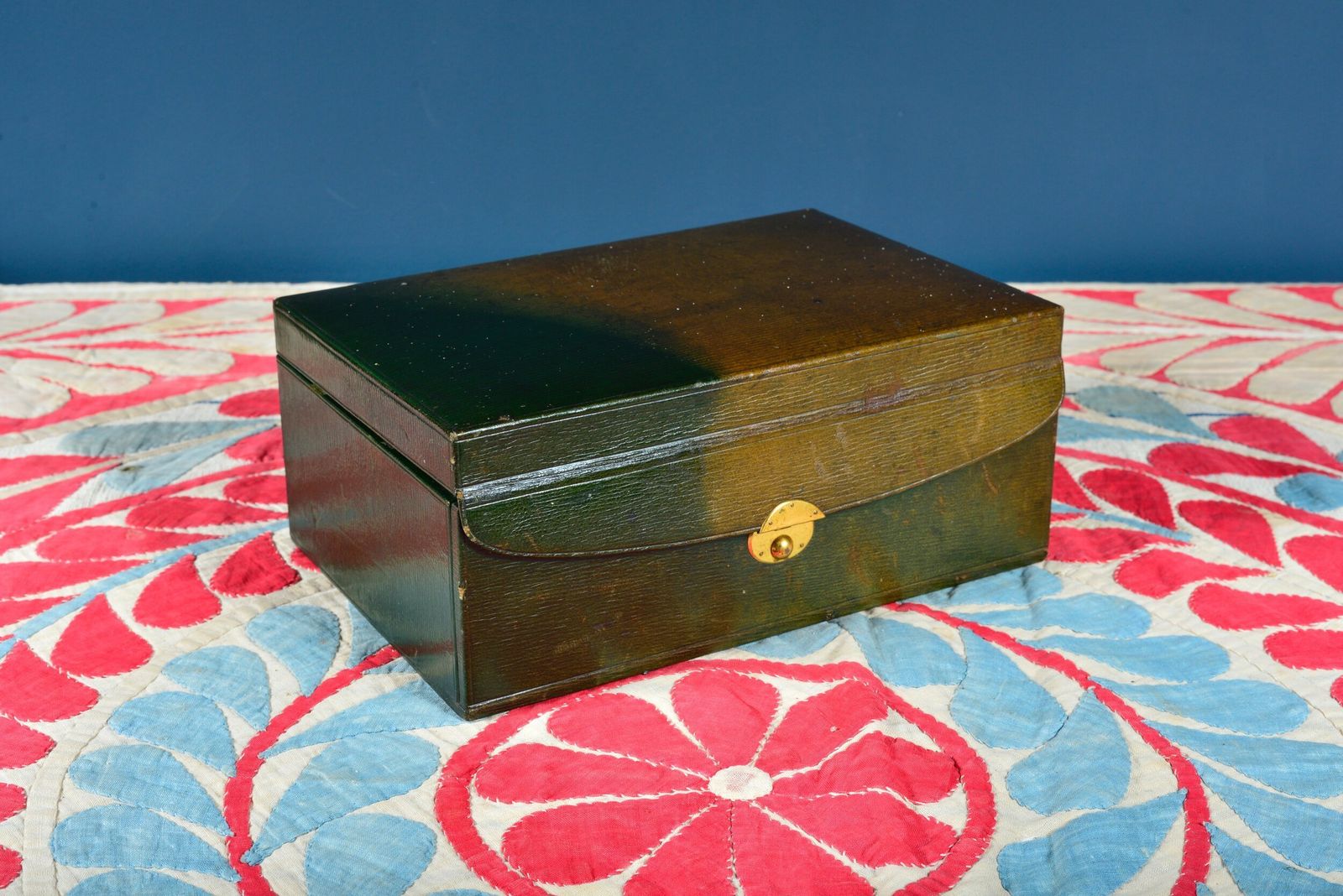 Morocco Leather Bezique / Cards Compendium By Leuchars & Son, Piccadilly   C.1910 photo furniture