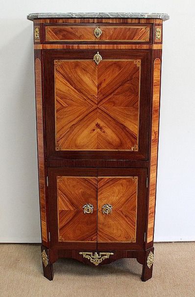 Small Secretary In Precious Wood, Louis XVI, 18th Century photo furniture
