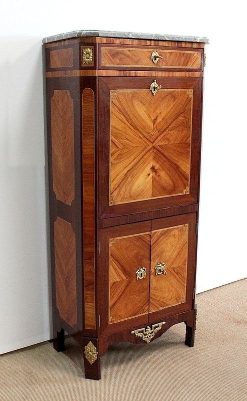 Small Secretary In Precious Wood, Louis XVI, 18th Century photo for sale