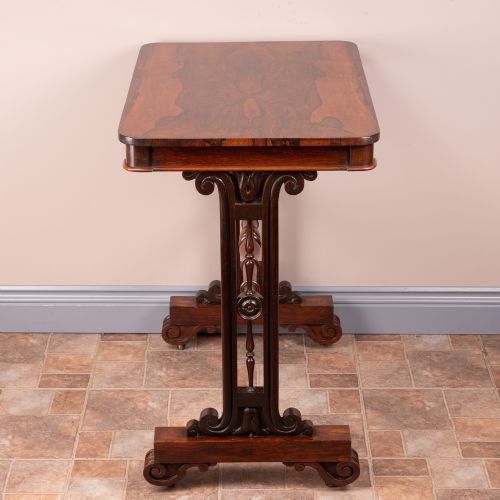 Rosewood Stretcher Table, 1800s photo vinterior