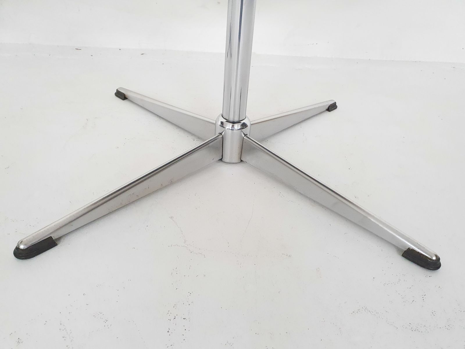 photo for sale Set Of Two Mid Century Swivel Stools, Attrb. Brabantia, The Netherlands