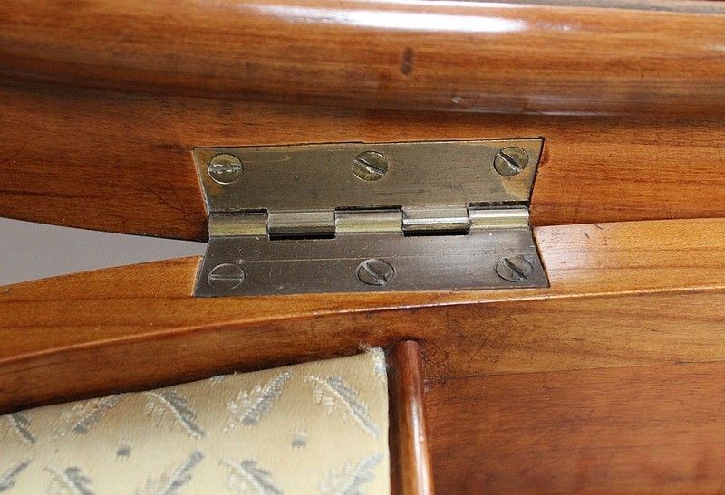 photo buy Small Kidney Dressing Table And Its Cherrywood Armchair   1950s