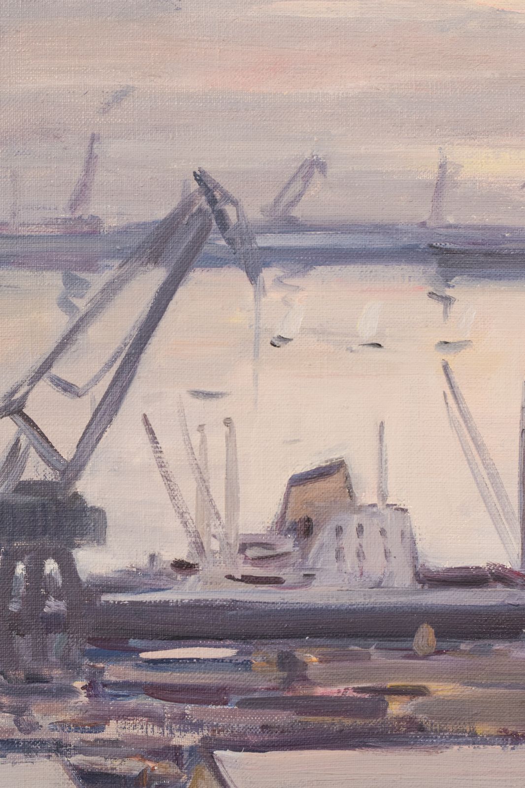Jose Pomes Abella   Barcelona Port photo Kunst
