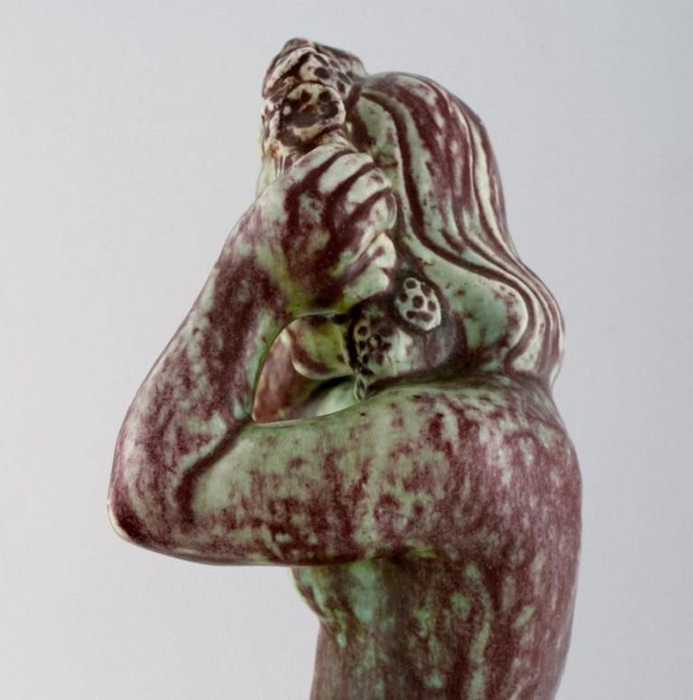 Harald Salomon For Rörstrand, Large Unique Sculpture Of Naked Woman photo buy