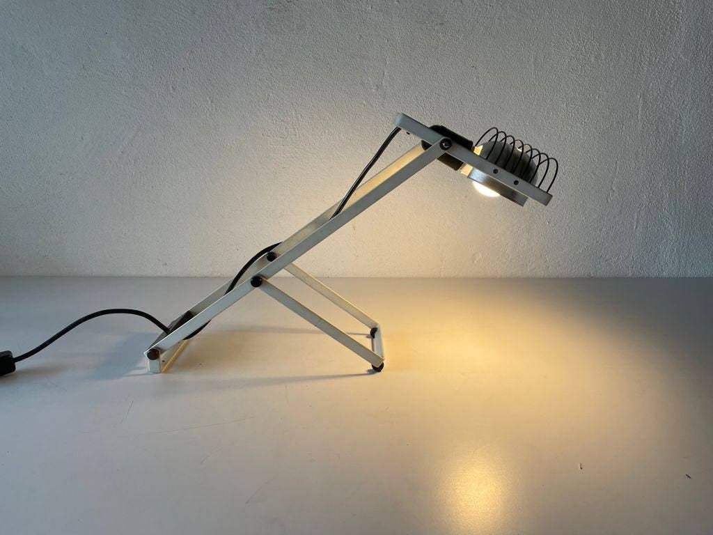 Rare White Desk Lamp By Ernesto Gismondi For Artemide, 1970s, Italy photo for sale