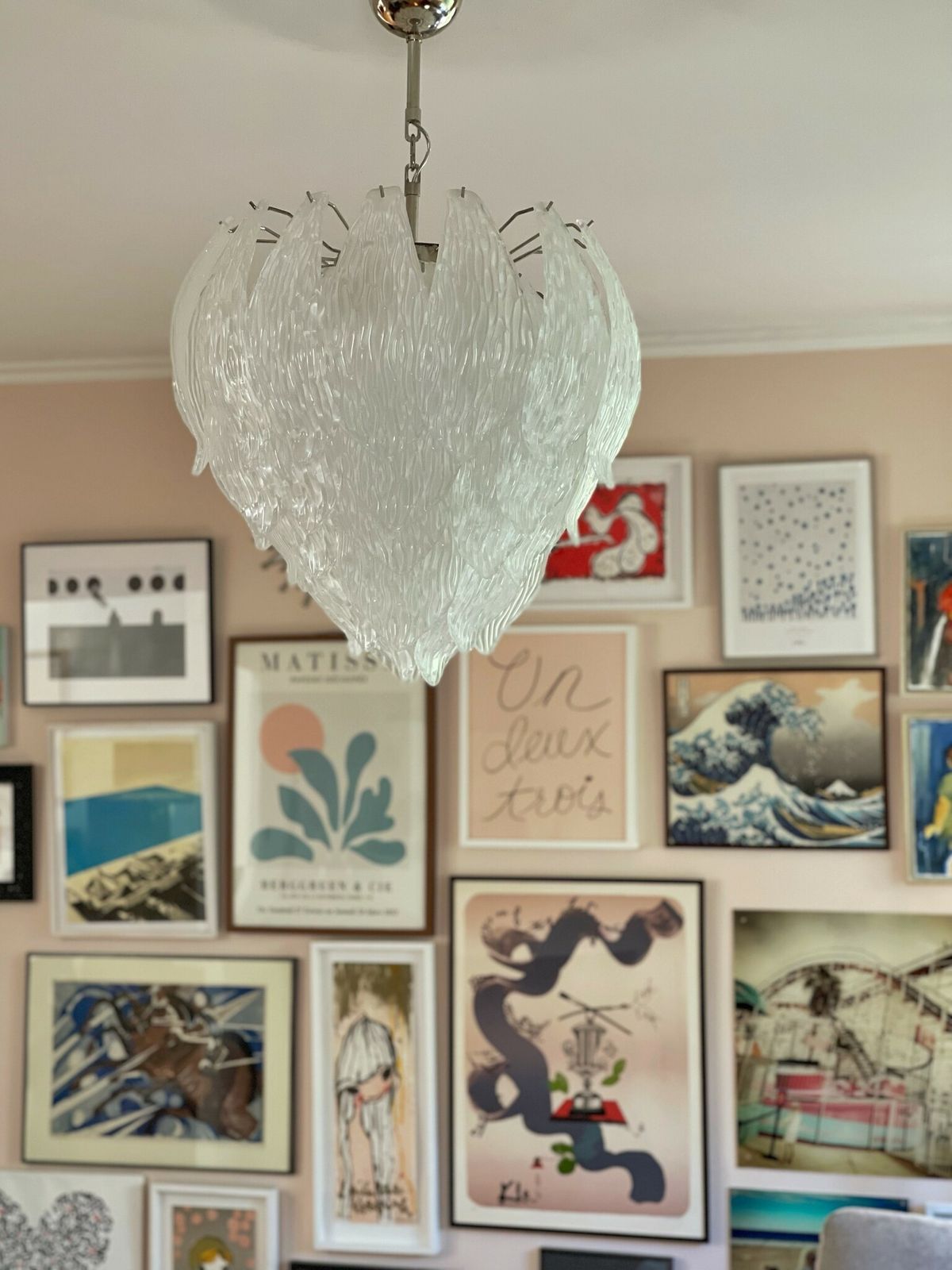 1936.0 Murano Glass Chandelier ‘Bulb photo