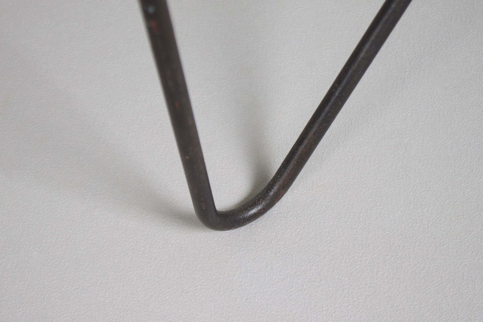 Midcentury Metal And Glass Table By Airborne, France, 1950s photo buy