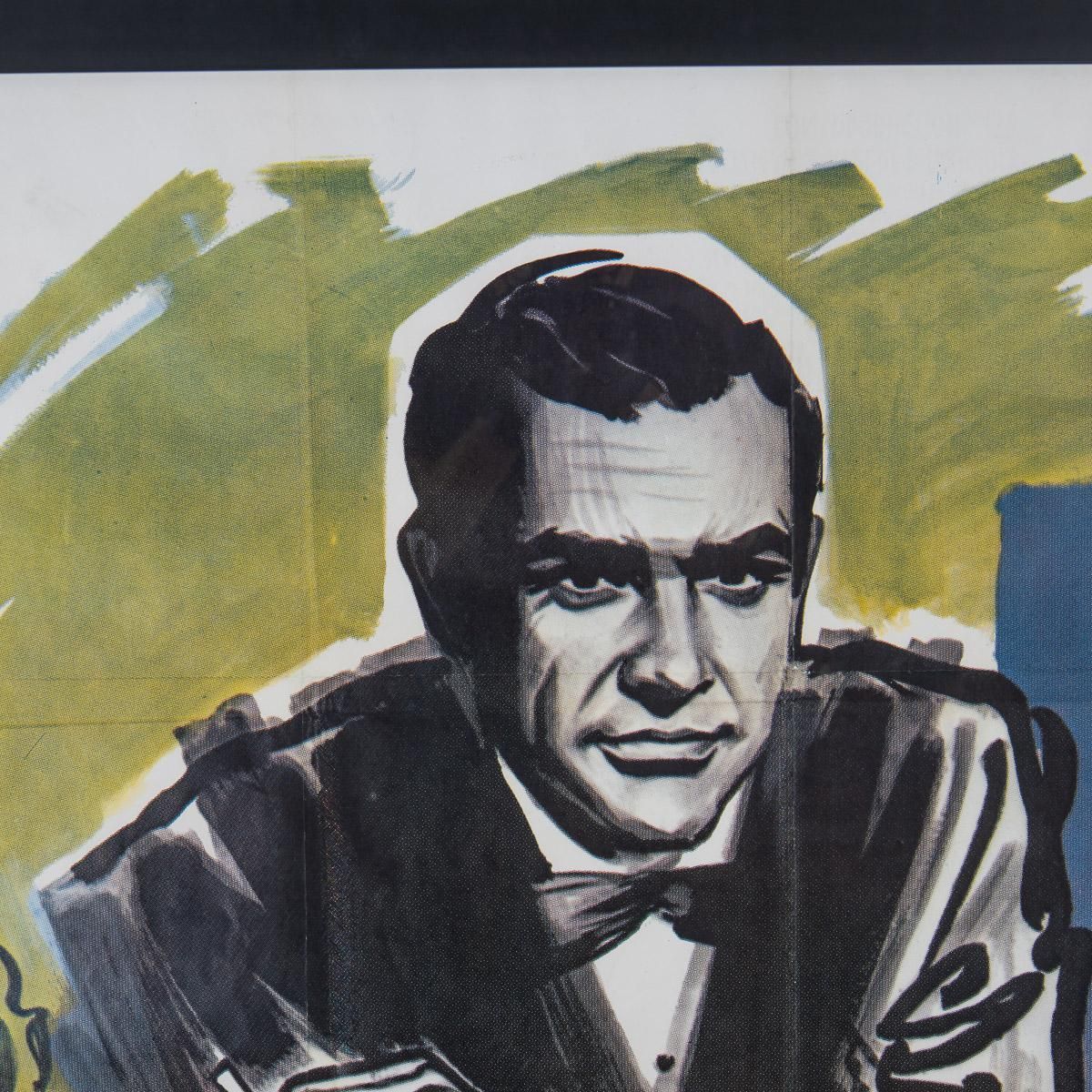 Original French Grande Re Release James Bond 007 DR. No Poster C.1980s photo furniture