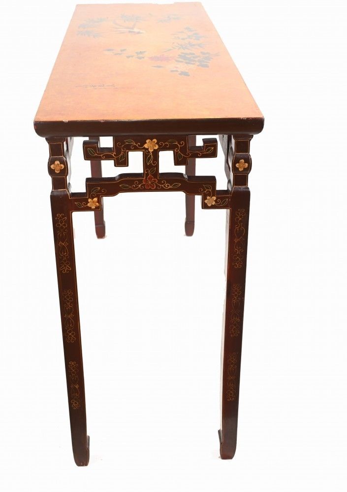photo for sale Painted Chinese Console Table Lacquer Furniture Interiors