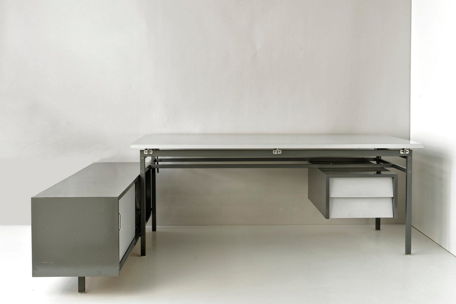 Angled Architect's Desk, Germany, 1960s photo for sale