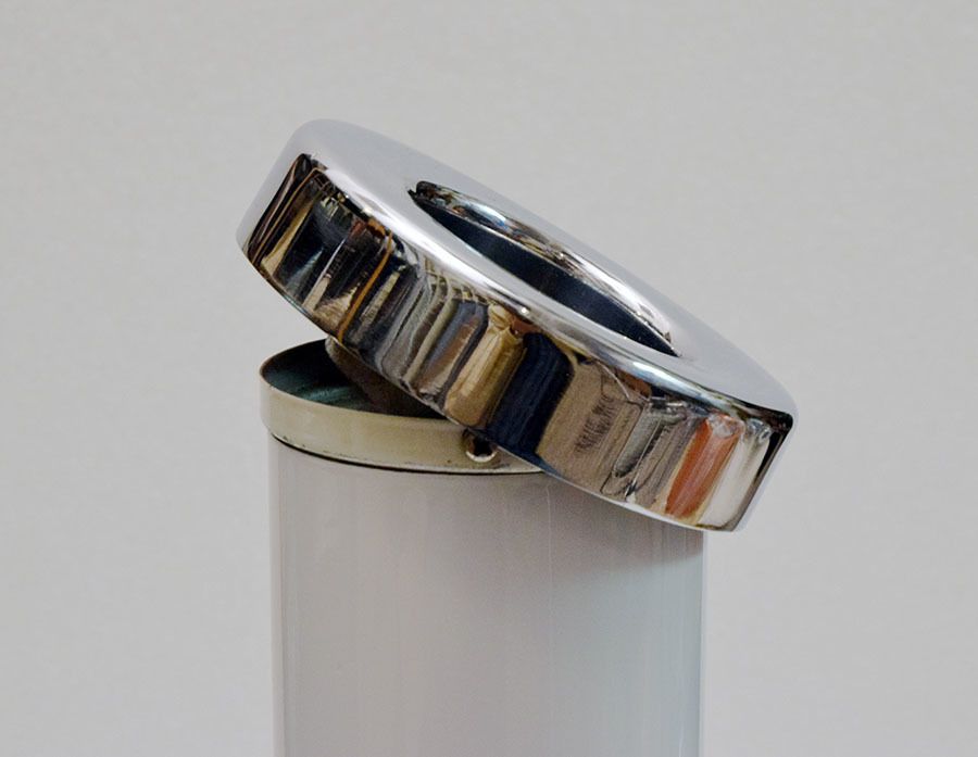 Joe Colombo For Stilnovo Floor Ashtray, 1970s photo vintage