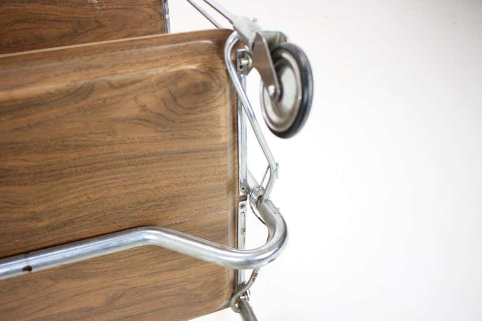photo for sale Mid Century Adjustable Trolley Bar, 1980's.