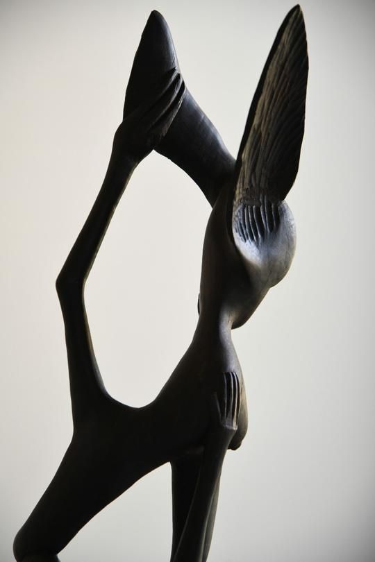 Home Decor Large Makonde Sculpture, 1950s photo