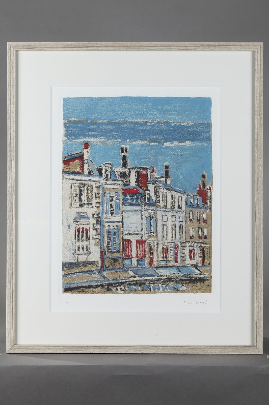 Four Engravings Of Paris By Orfeo Tamburini For The Series Paris 20+1 photo furniture